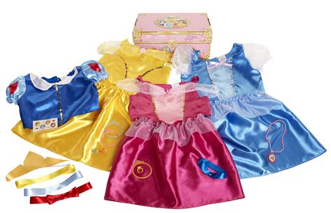 Disney Princess Dress Up Trunk Deluxe 21 Piece [Amazon Exclusive ...