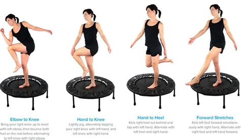 10-Minute Mini Trampoline Workout & Rebounding Exercises | Cellercise ...