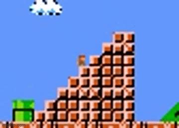 Mario's Flagpole Falls - Imgflip