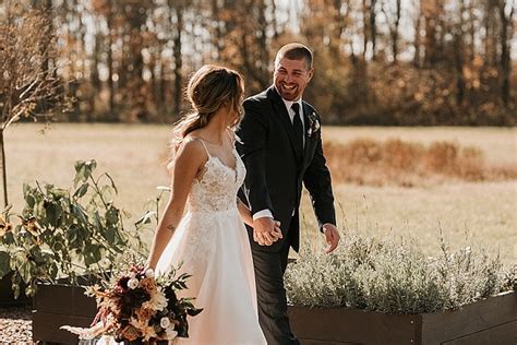 Emily and Derek's 'Rustic Romance' Fall Farm Wedding by Tori Kelner Photography - Boho Wedding Blog