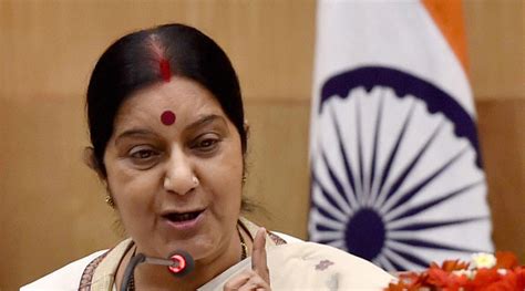 Sushma Swaraj arrives in Afghanistan; strategic ties on the agenda | World News - The Indian Express