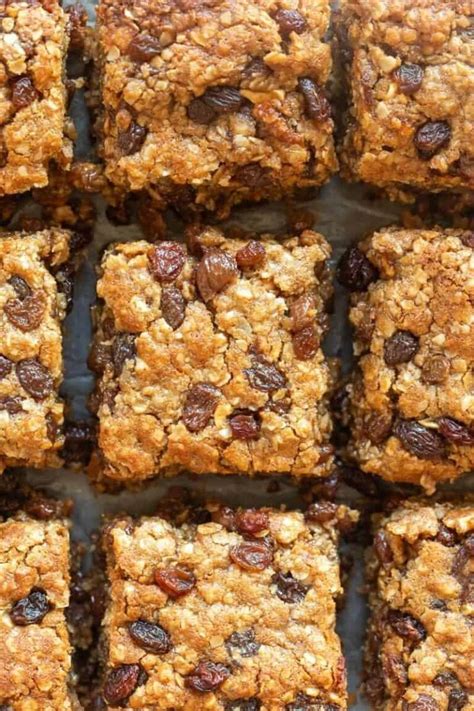 4-Ingredient Oatmeal Raisin Bars - The Big Man's World ® | Recipe | Raisin recipes, Oatmeal ...