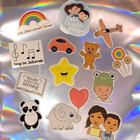 JW kids stickers glossy | Etsy