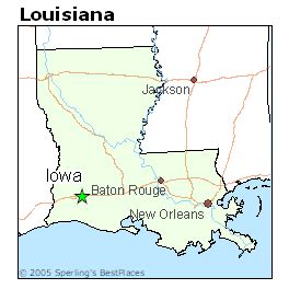 Best Places to Live in Iowa, Louisiana