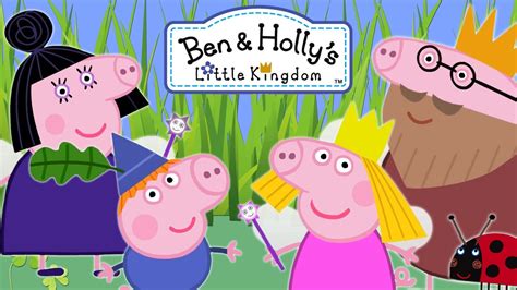 Peppa Pig Visits Ben and Holly's Little Kingdom BRAND NEW Episodes 🐷 Peppa Pig Family Kids ...