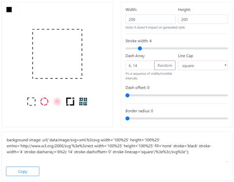 CSS Trick – Customized Dashed or Dotted Border