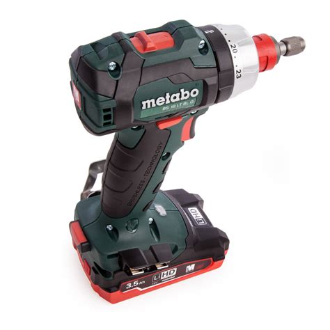 Metabo BS 18 LT BL Q 18V Cordless Drill / Screwdriver (2 x 3