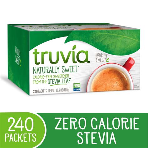 (240 Packets) Truvia Natural Stevia Sweetener - Walmart.com