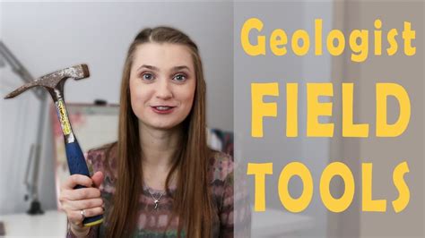 Geologist essential Field Work Tools - GEOLOGY: Episode 1 - YoutuBe...