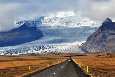 Vatnajokulll National Park covers all of Vatnajokull Glacier