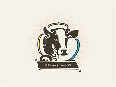 Wholly Cow - 100% Organic Cow Milk | Farm logo design, Farm logo, Logo design