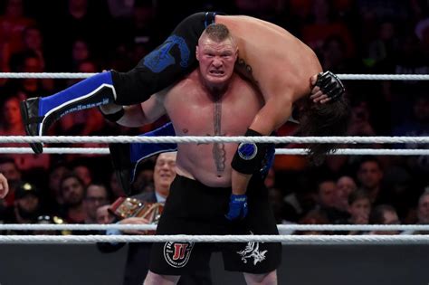 How Brock Lesnar's F-5 Became the Most Overanalyzed Finisher in WWE ...