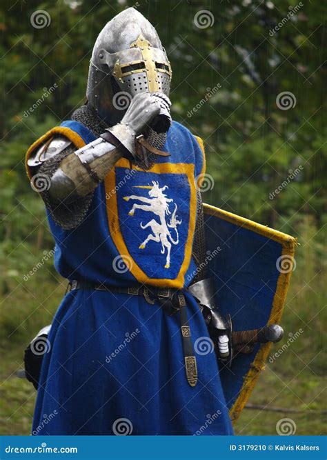 Crusader With Armour Stock Photo - Image: 3179210