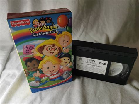 Fisher Price VHS Little People Big Discoveries. Vol 1. Make - Etsy