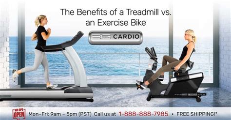 The Benefits of a Treadmill vs. an Exercise Bike