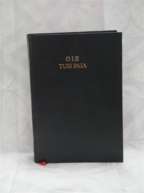 Holy Bible- Tusi Paia Samoa EFKS – Pacific Way Gift Shop