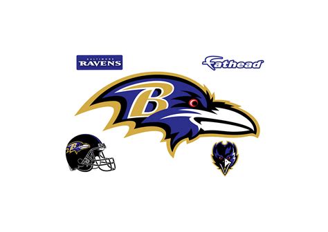 Small Baltimore Ravens Logo - Teammate Decal | Shop Fathead® for ...