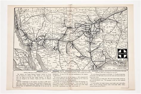 Santa Fe Railroad Route Map - Maping Resources