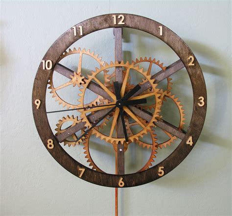 Starchar Clock Plans | Wooden clock, Wooden gear clock, Wooden clock plans