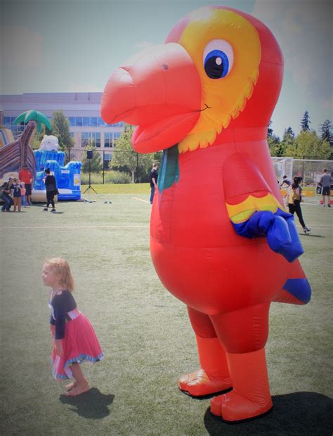 Hire Inflatable Mascot Characters at your Event · National Event Pros