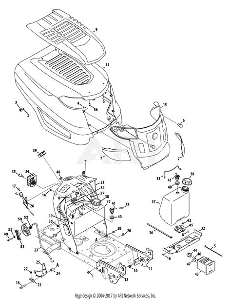 Troy Bilt Lawn Mower Parts Diagram - www.inf-inet.com