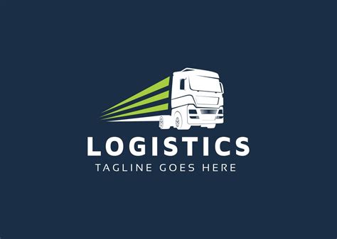 Logistics Truck Logo Template #70118 - TemplateMonster | Logo templates ...