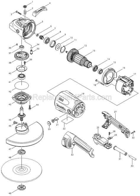 Makita Inch Grinder Parts | compustore.mx