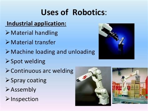 Robotics applications