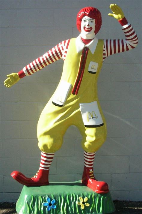 Vintage Ronald McDonald Statue | GAA Classic Cars