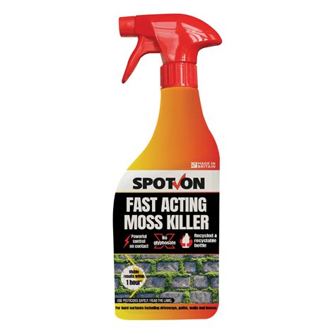 WEED KILLER & MOSS KILLER SPRAYERS - SPOT-ON garden care