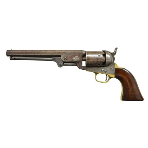 COLT 1851 NAVY 3RD MODEL U.S. MARKED REVOLVER.