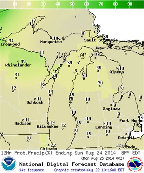 Michigan's weekend weather: Heat looks slower to move in, but rain ...