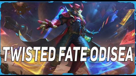 Nuevo Skin - Twisted Fate Odisea 1350RP Parche 10.21 - YouTube