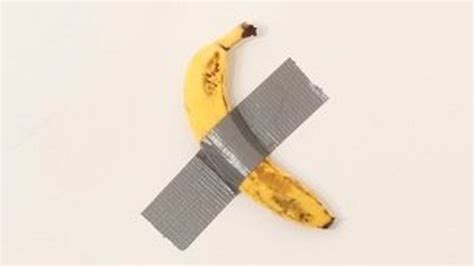 Banana duct-taped to wall art installation sells for $120k in Miami | US News | Sky News