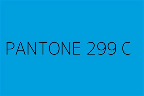 PANTONE 299 C Color HEX code