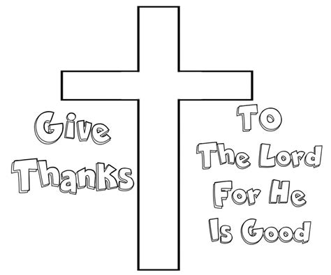 Give Thanks Coloring Pages – Free Coloring Pages for Kids