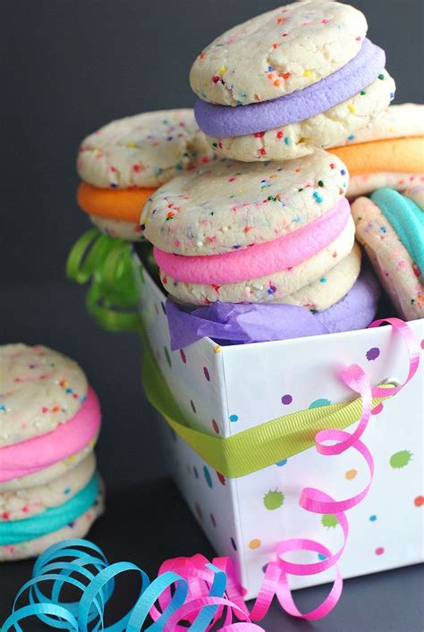 Easy Funfetti Cookies from a Cake Mix | Recipe | Cake mix cookies, Easter cookies, Easter dessert