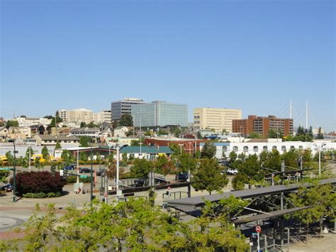 Everett, WA : View of Everett Skyline photo, picture, image (Washington ...