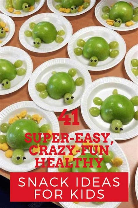 41 Easy, Fun Healthy Snack Ideas For Kids | Canvas Factory