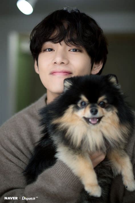 191230 BTS's V and his dog Yeontan Birthday photoshoot by Nave... | Bts taehyung, Taehyung, Kim ...