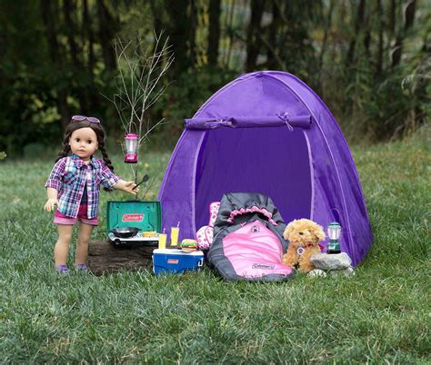 Sophia's - 18" Doll - Coleman Tent - Purple | American girl doll ...