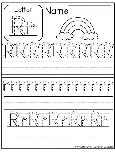 Letter R Worksheets For Kindergarten Pdf - Coloring pages