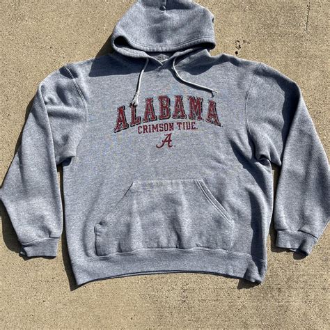 Alabama Hoodie (Crimson tide) - front pocket -... - Depop