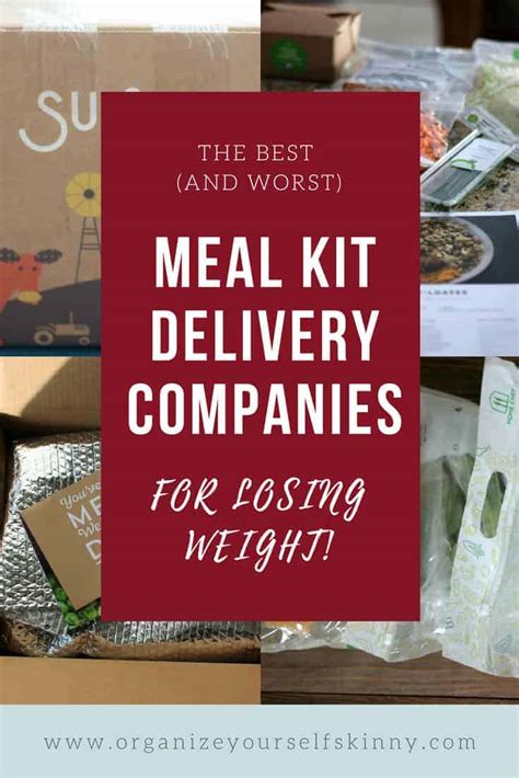 The Best Meal Kits for Losing Weight - Organize Yourself Skinny