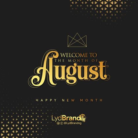 Welcome To August | Graphic design ads, Church graphic design, Text logo design