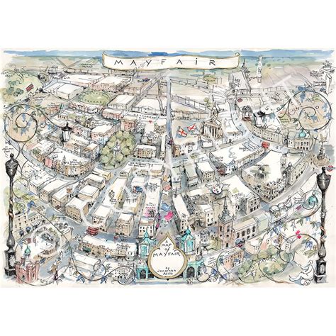 Map of Mayfair | Jonathan Addis