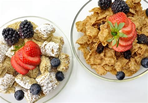 Cereal with fruits and berries | Stock image | Colourbox