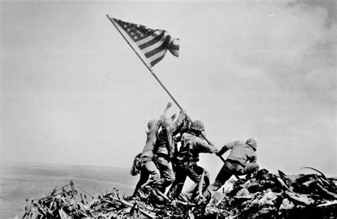 IWO JIMA FLAG-RAISING