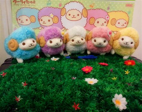 (16cm) Wooly the sheep standing up series from the Amuse Plush Toy ...