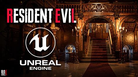 RESIDENT EVIL 1: REMAKE || UNREAL ENGINE 5 | Spencer Mansion Showcase ...